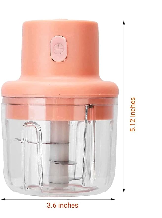 Mini USB Rechargeable Electric Food Chopper – Portable & Powerful