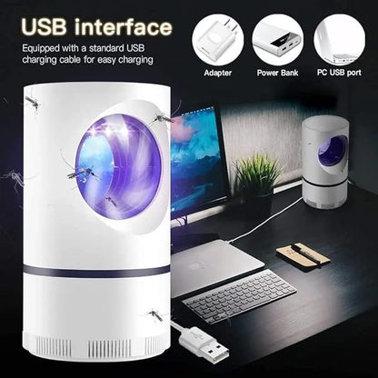 USB Mosquito Killer Lamp – Silent & Non-Toxic Insect Trap