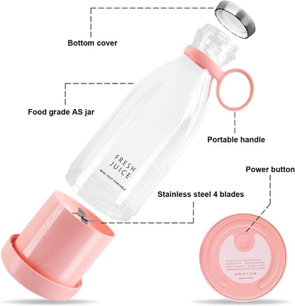 Premium Portable Fresh Juice Bottle – Leakproof & Stylish