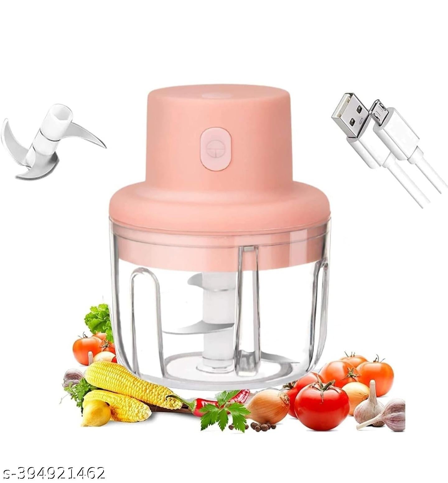 Mini USB Rechargeable Electric Food Chopper – Portable & Powerful